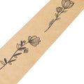 Packing Packaging Brown Kraft Paper Gummed Tape for Masking Moving Shipping Carton Sealing TapePicture Frame Backing Tape