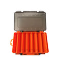 Customizable Pattern Fly Double Sided Fishing Box Multiple Sizes Fishing Tackle Box 12/14 Compartments Bait Lure Box