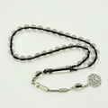 Muslim Prayer Beads Islamic Pilgrimage Beads 10mm 33 Swimming Pool Imams Kaaba Bracelets Allah Misbahatas Biha Rosary