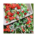 Christmas Green Monster Cartoon Character Polymer Clay Slices for DIY Crafts Tumbler Filling/Nail Art/Scrapbook Decoration