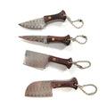 2026 Promotional Business Gifts Miniature Pocket Knife Keychain Small Metal Simulator Knife Accessories for Carp Fishing by Lake