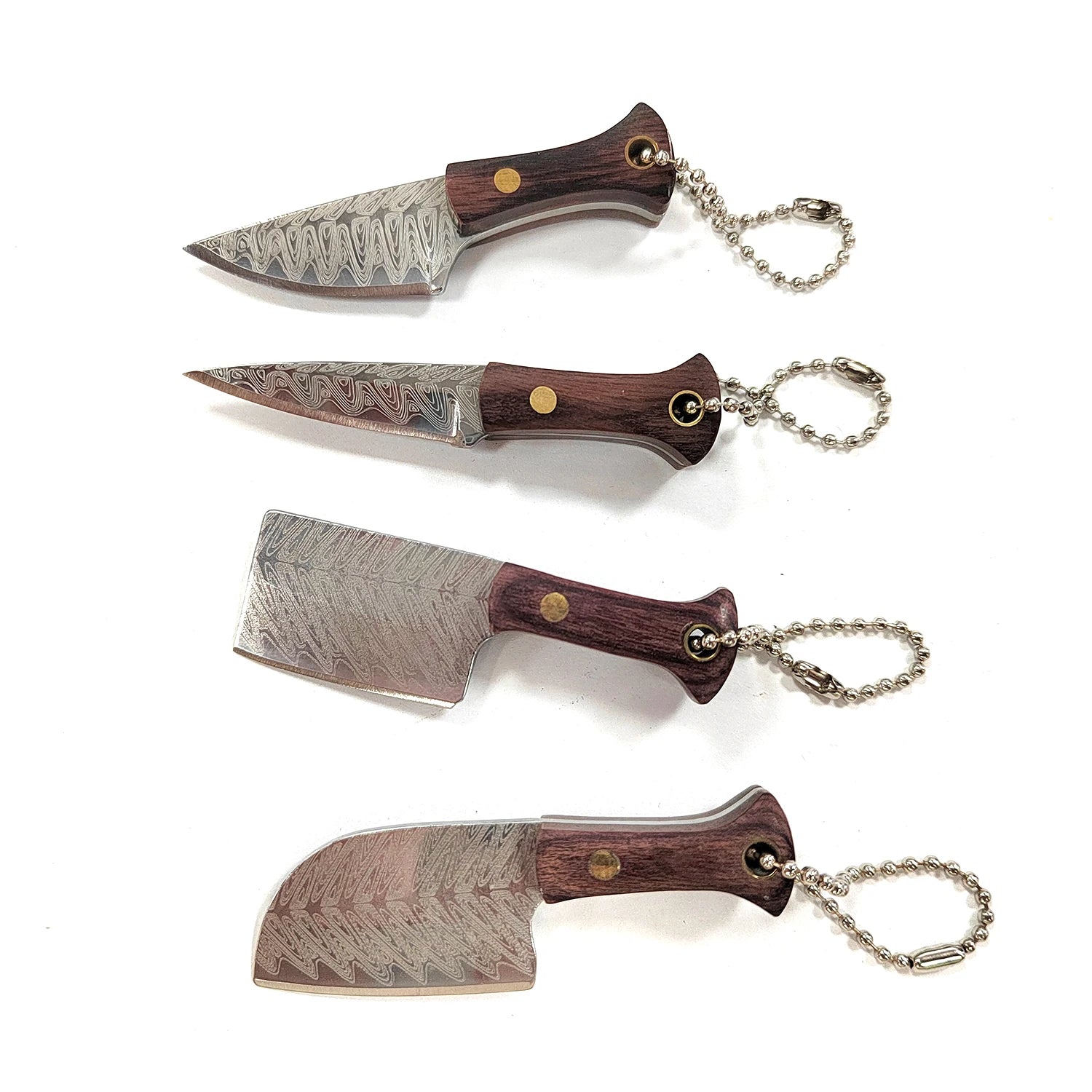 2026 Promotional Business Gifts Miniature Pocket Knife Keychain Small Metal Simulator Knife Accessories for Carp Fishing by Lake