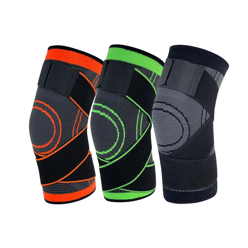 Professional Premium Compression Knee Brace Removable Adjustable Straps Fitness Training Cross Running Safety Arthritis Pain