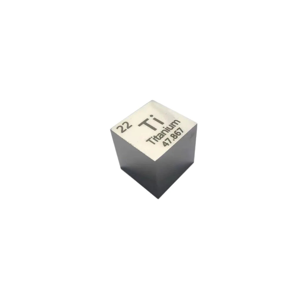 Bulk Polished Titanium Gr5 Ti-6Al-4V Cubes & Blocks 10mm/1 Inch CNC Machined Wire EDM Machining Services