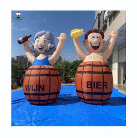 AIRFUN Commercial Grade Yard Blow up Decoration Inflatable Advertising Abraham and Sarah Model Characters