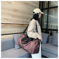 Wholesale Waterproof Sports Bag Sports Shoulder Bag Duffel Bag with Compartment for Sport Travel Men Women