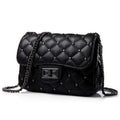 Ladies Round Chains New Style Crossbody Leather  Evening Bags Handbags Luxury