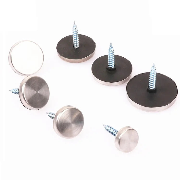 12mm Decorative Stainless Steel Screw Hole Cover Caps