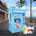 Glace Ice Cream Machine Supplier Yogurt Ice Cream Making Robot Cheapest Automatic Soft Ice Cream Vending Machine