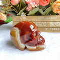 Crystal Skulls Nice Color Hand Carved Carnelian Skulls Crystal Crafts