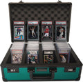 Graded Card Slab Storage Case Aluminum Frame Plastic Surface IP65 Rated for Graded Cards OEM/ODM Custom Support Anti-Dust
