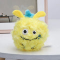 Pet Toy Plush Ball  Monster Dog Plush Ball Squeaky Interactive Dog Ball