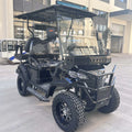 22-Inch Gas Powered 4-Seater Golf Carts from China 80-100km Endurance Mileage 4 Stroke Engine