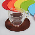 2024 New  Wholesale Non-slip Waterproof Heat Resistant  Silicone Coaster