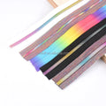 Factory Price Metal Teeth Zipper TapeClose End Metal Zipper Open End Metallic Zipper for Garments