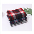 Cozy Buffalo Gingham Polyester Plaid Fleece Blanket Designer Checkered Throw Christmas Scottish Tartan Flannel Sherpa Blanket
