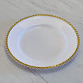 Manufacturer-Sourced Quality Plastic Plate Eco-Friendly Decorative Pearl Plate for Hotel Banquets Fruit Display for Foreign