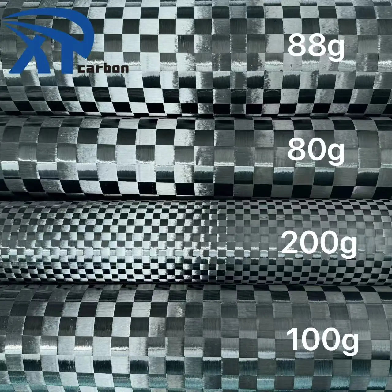 Cheap Factory Price 88g 12k Carbon Fiber Spread Tow Fabric Plain 12k Ultra-lightweight Carbon