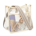 Fashion Pvc Transparent Crossbody Bag Adjustable Straps Clear Messenger Bag for Concerts