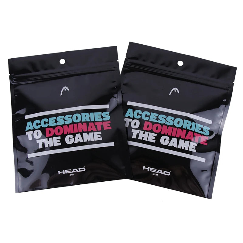 Custom Printed logo Eco Friendly Packaging Plastic Aluminum Foil Resealable Flat Bottom Pouch Ziplock Black Bags