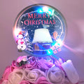 Christmas  LED Acrylic Cake Topper for Christmas  Cake Topper  / Christmas Decoration