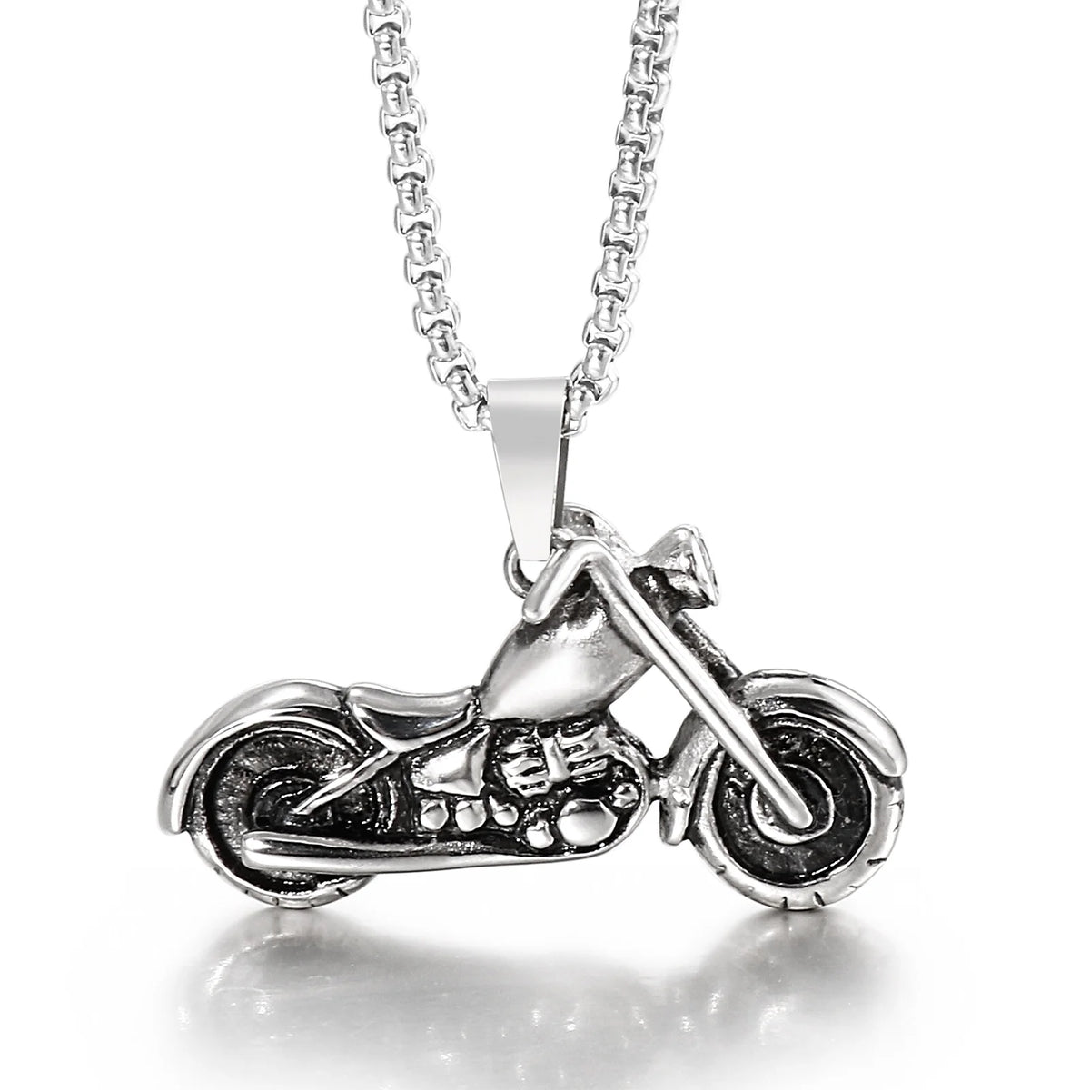 KALEN Vintage Soul Motorcycle Skull Men's Pendant Jewelry MegaBDM