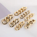 Customized Gold Shoe Chain Alloy Plastic Shoes Ornament for Women Sandals Slippers Heels Decoration Accessories
