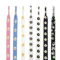 Nylon Shoelaces Manufacturer Customized OEM ODM Nylon Polyester for Printed Wide Flat Sneaker Custom Cotton Fabric Shoelaces