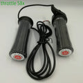 Twist Throttle Universal Grips Accelerator Rolling Handlebar Knob Electric Scooter Bike MTB Tricycle ATV Mobility Tricycle Part