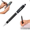 Best Promotional Pens Free Custom Logo Personalized Printing Executive Promotional Classic Carbon Fiber Pen with Custom logo