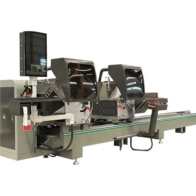 CNC Aluminum Profile Cutter Double Head Mitre Saw Cutting Machine Aluminum Window Machines