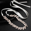 Gold Leaf Belt Wedding Banquet Waist Chain Evil Eye Waist Chain Fashion Ladies Belly Gold Waist Chain for Ladies