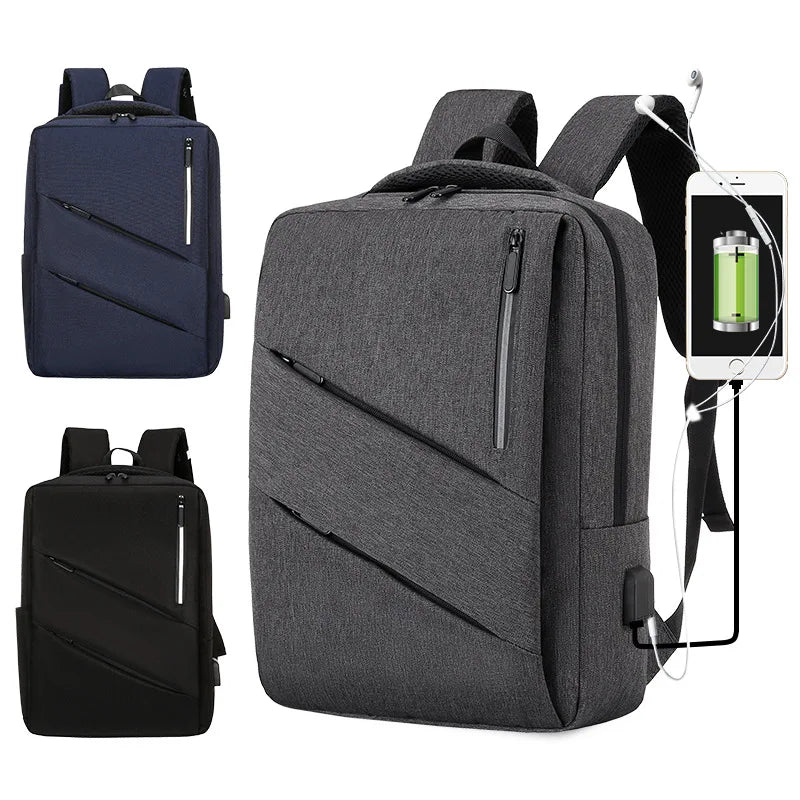 Laptop Backpack Sac a dos Pour Ordinateur Portable Waterproof Computer Backpack Laptop USB Men Travel Business Bags