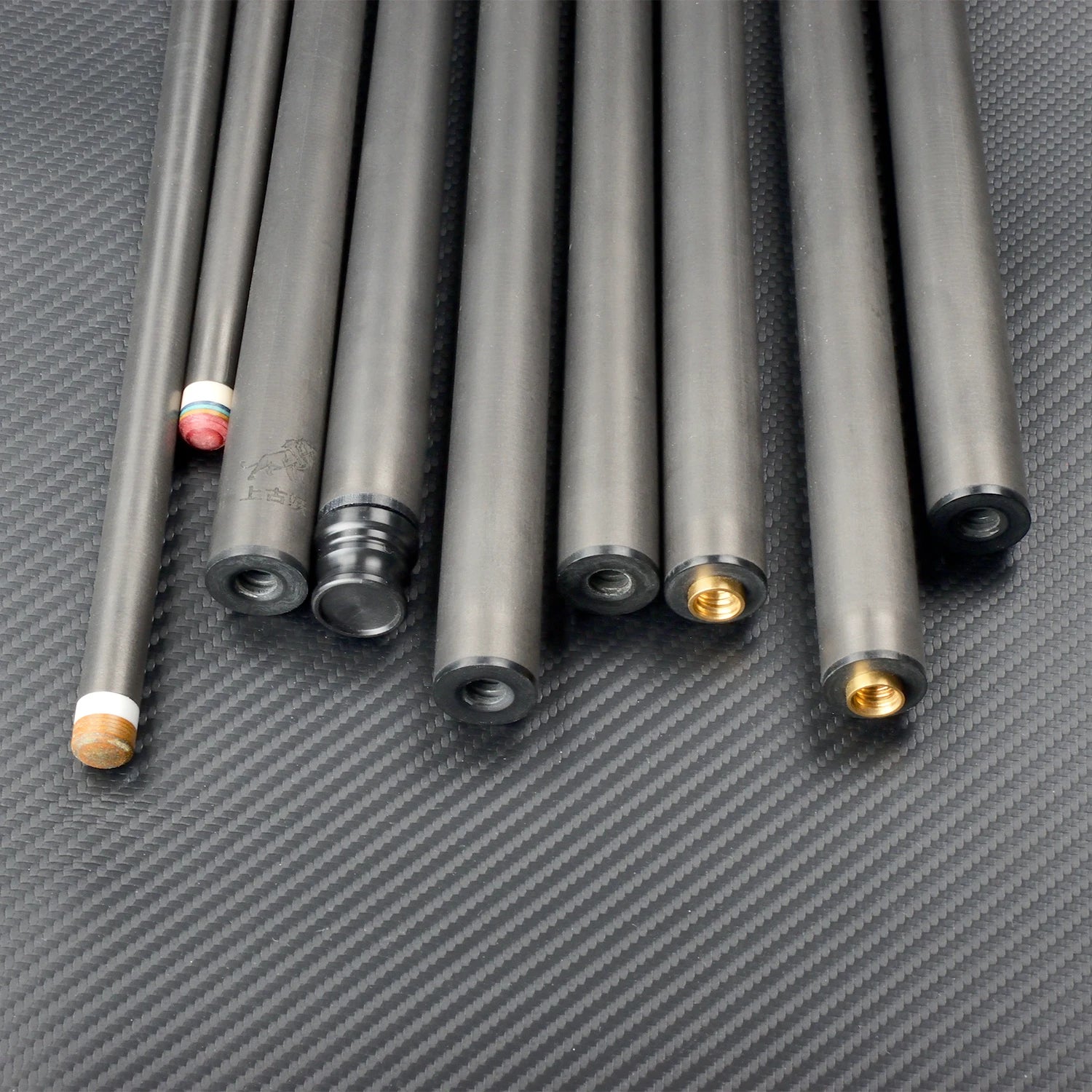 Carbon Fiber Pool Cue Stick Snooker & Billiard Accessories with Jump Break Jump Break Cue Shaft for Billiards & Pool Players