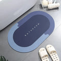 Hot Sale Bath Mat Super Absorbent Non slip Diatom Mud Floor Mat Bathroom Rug Quick Drying Bath Custom Kitchen Entrance Door Mats