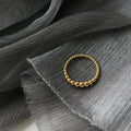 Latest Simple Design 18k Gold Ring Stainless Steel Waterproof Jewelry Cute Rings for Girls