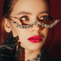 Trending Bling Bling Eyeglasses Frames Custom Diamond Glasses Beautiful Metal Glasses Frames