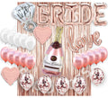 Wholesale Bride Wedding Decoration Rose Gold champagne Balloon Set Party Supplies Background Wall Kit