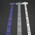 Hookei Display OEM Free Samples Plastic PP 12 Hooks pp Clips Strips for Retail