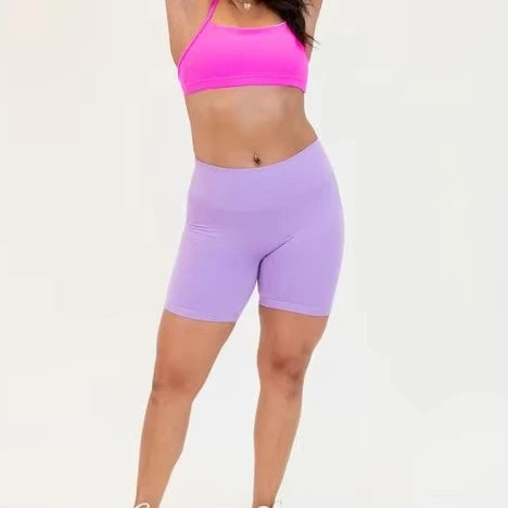 Women's High Quality Slim Fit High Waist Cycling Pants Sports Shorts