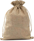 7.8x10 Inch Gift Bulk Pack Mugs Mason Jars Christmas Gift Bags Wedding Party Favors Jewelry and Treat Pouches Small Jute Bag