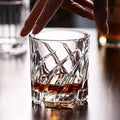 Transparent Wine Glass Cup Thick Bottom Stemless Glass Tumbler Party Bar Crystal Whiskey Wine Shot Glass Cup