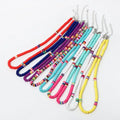 SC Bohemian Colorful Polymer Clay Disc Beads Necklace Fashion Handmade 6mm Heishi Disc Bead Choker Necklace Women
