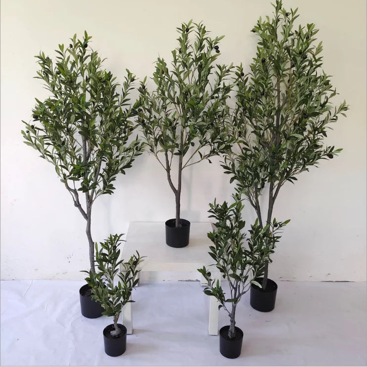 Wholesale Real Touch Artificial Olive Tree for Home or Wedding Decorations