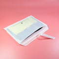 Custom 100% Recyclable White Glassine Paper Bag Digital Printing Gravure Printing for Clothing Fur Socks Packaging