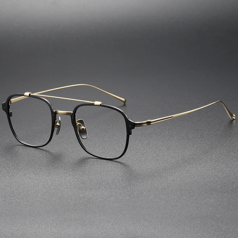 CS-KJ31 High Pure Titanium  Optical Frame Good Quality Glasses for Men and Women Eyeglasses Frames