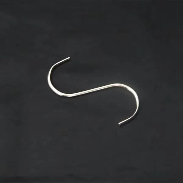 Hookei Factory Supply Durable Metal S Shape Hooks Custom Stainless Steel Hanger for Hanging Cloth Goods