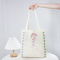 Wholesale Korean Chic Y2K Bows Beach Bag Autumn's Ins Summer Ballet Style Portable Knitted Crochet Women's Tote Bag-Hot Sale