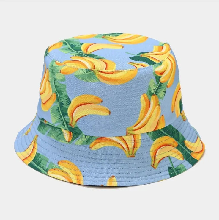 Wholesale Women New Fashion Stylish Quality Cotton Material Reversible Double Sided Bucket Cap Hat