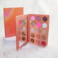 RTS Custom Colorful Mineral Eyeshadow Palette Small Round Waterproof Cruelty-Free Vegan Shimmer Finish Powder for Beauty Makeup